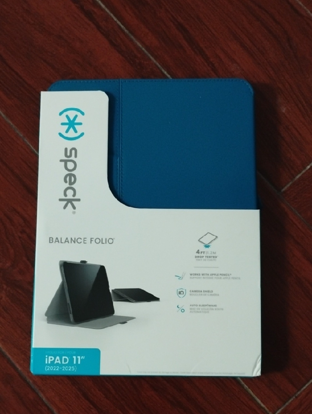 Speck Balance Folio Tablet Case in Teal Blue for iPAD 11" (2022-2025)